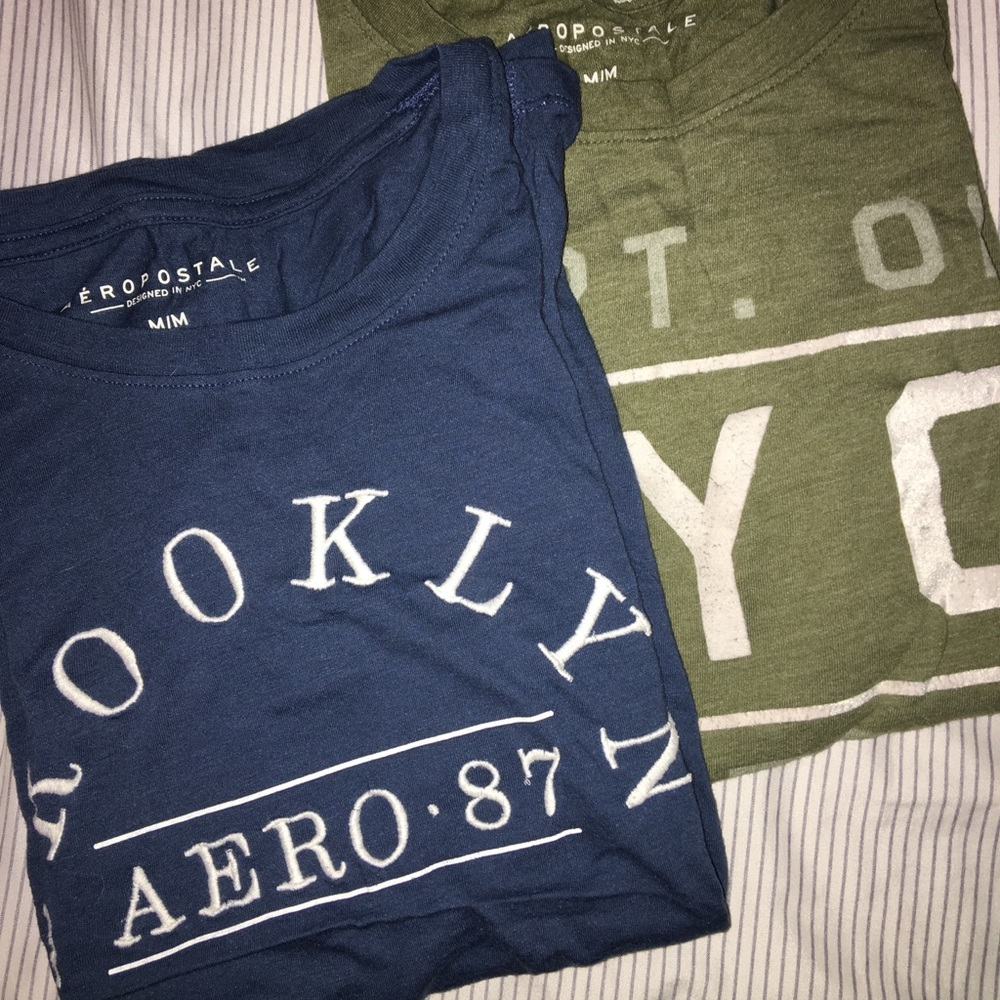 Aeropostale shirts.